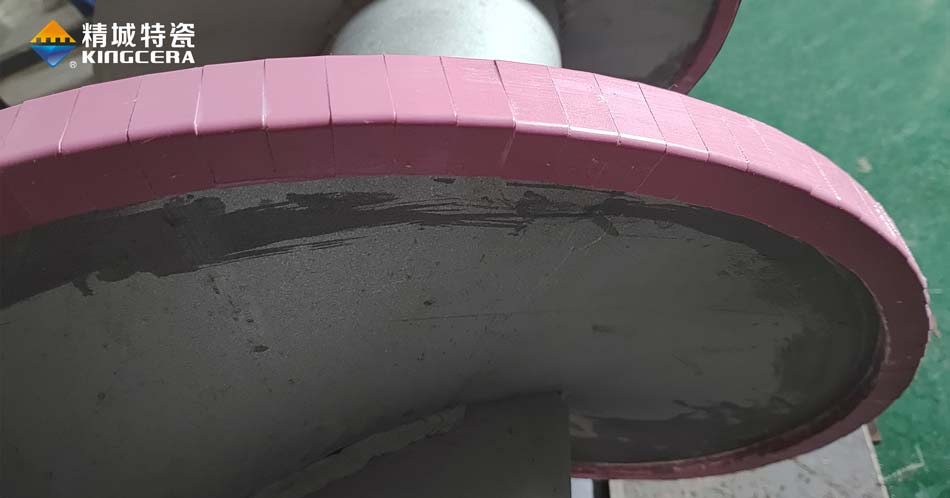 耐磨陶瓷絞龍輸送機葉片