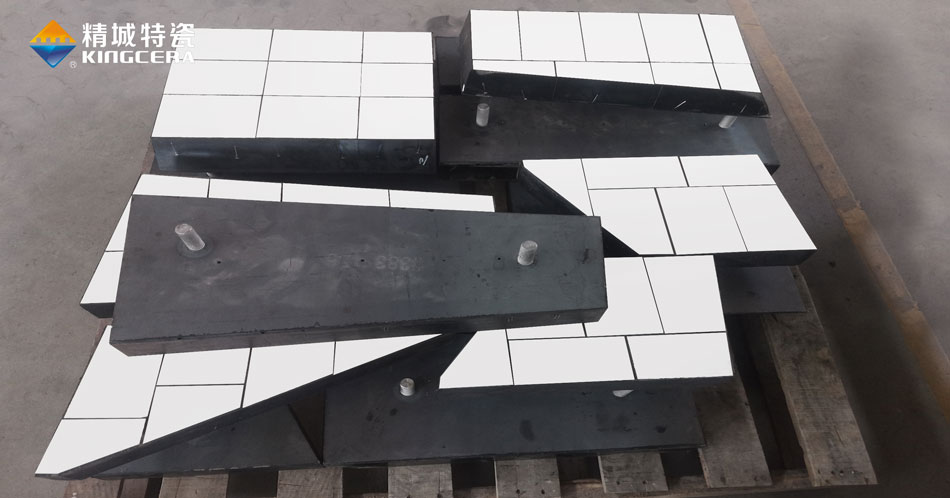 高耐磨抗沖擊型復合陶瓷襯板