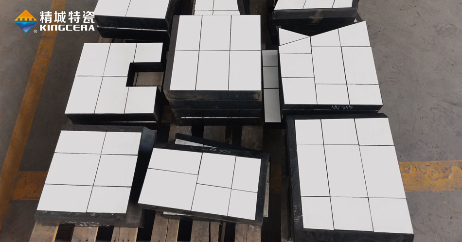 高耐磨抗沖擊型復合陶瓷襯板