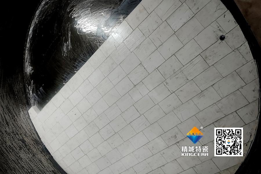 內(nèi)襯陶瓷球磨機_球磨機陶瓷襯板